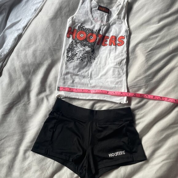 Hooters Set - Zip Up, Tank, Short (S, but closer to XXS) - Picture 6 of 7